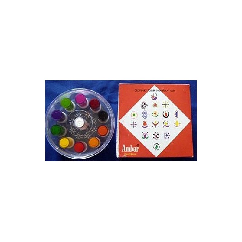Liquid Kumkum Bindi: 11 Color 2gm Each