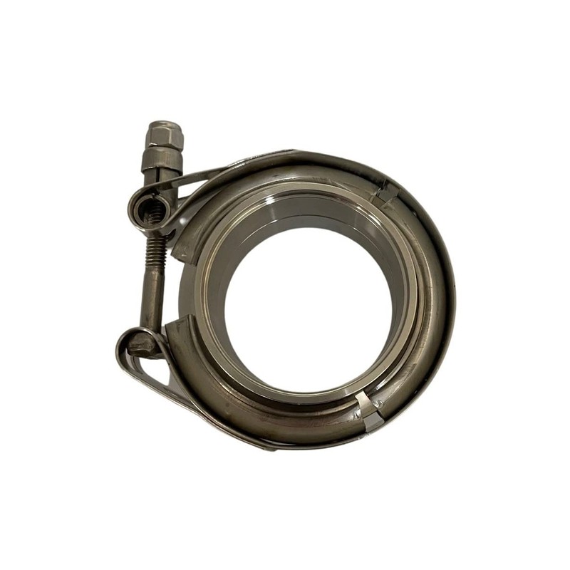 Boltza® V-Band Clamp + Flanges Complete Stainless Steel Extra Turbo