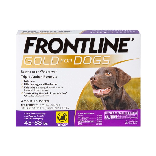 FRONTLINE FRONTLINE Gold Flea & Tick Treatment for Large Dogs