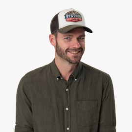 Stetson Since 1865 Trucker Cap Men |, Grey, 7-7.5
