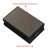 Diamond Hand Polishing Pads 120 Grit Sanding Blocks Foam Backing