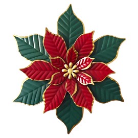 SAC SMARTEN ARTS - Arte de pared de metal de Pascua para decoración de pared de flores en 3D, decoración floral pintada a mano para interiores y exteriores, regalo hecho a mano, 11 pulgadas