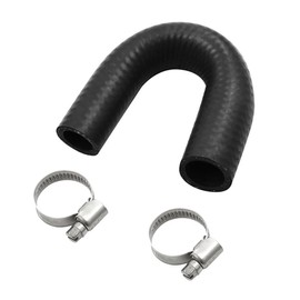 Heater Core Crossover Coolant Hose with 2 Clamps 5/8" End and 3/4" End Replacement for LS1 LS2 LS3 LS6 LS7 LH6 L92 L76 L92 L76 LY2 LZ1 L99 L96 L99 L96 551699