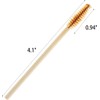 Tbestmax 150 Varitas de Mascara Desechables Cepillo de Pestañas Spoolies