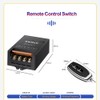 SRDKG 12V Remote Switch with 30A Relay, 12 Volt Wireless