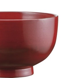 Alphax AP-913887 Soup Bowl, Miso Soup Bowl, Diameter 4.5 inches (11.5 cm), Wooden Miyako Soup Bowl, Negoro