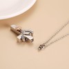 STEFWD Double Cross Urn Necklace For Ashes Of Pets Cremation