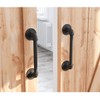SMARTSTANDARD 11 Inch Pipe Barn Door Pull Handle, Industrial Rustic