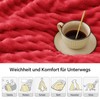 BEDELITE Fleece Throw Blanket for Couch, Soft and Warm, Fluffy