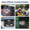 MorningRo 1 Pcs 20 Plate Chafing Dish Wind Stove Camping
