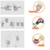 HelloGO Kids Protector Set Protectors - (Wrist, Elbow, Knee) 6