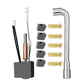 Hotend Kit for Kobra 3, Assembled Print Hot End Kit Head Extruder Replacement Kit High Speed Print Head Heater Block Heating for Anycbic Kobra 3, Kobra 3 Combo 3D Printers