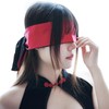 4 pcs Satin Blindfold 157cm/62inch Soft Eye Mask Band Sleeping