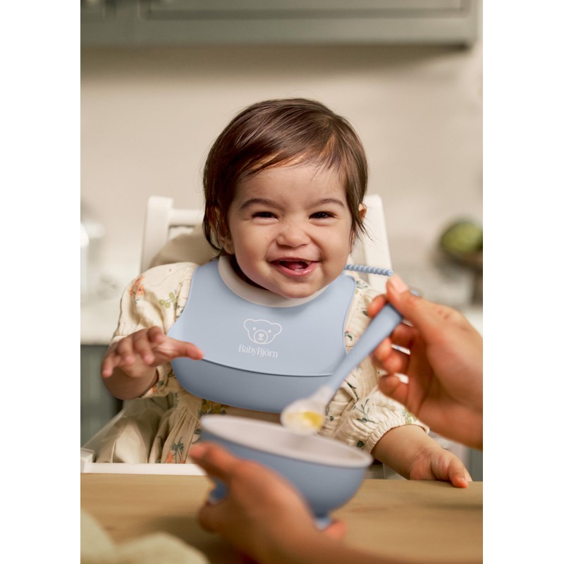 BabyBjörn Feeding Spoon, 2-Pack, Powder Blue