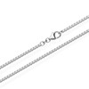 NKlaus real 925 Sterling silver venetian necklace silver chain silver