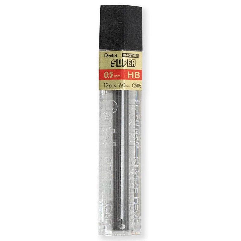 Pentel Super Hi-Polymer Mechanical Leads - Automatic / Mechanical Pencils