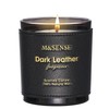 M&SENSE M&SENSE Tobacco Leather Berries Scented Candles, Heavy Scented Candles,Vegan
