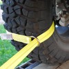 Digank Car Tie Down with Snap Hooks- 4 Pack 2"x96"
