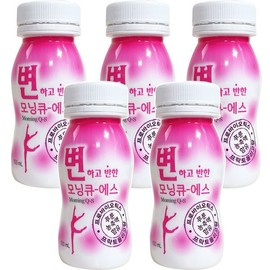 모닝큐 에스 5병/모닝큐 슬림/장청소/쾌변/식이섬유 Morning Q S 5 Bottles / Morning Q Slim / Intestinal Cleanse / Smooth Bowel Movements / Dietary Fiber