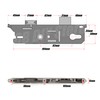 Fuhr 856 Replacement Door Lock Gearbox Centre Case 35mm Backset
