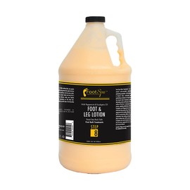 Foot SPA - Healing Therapy Massage Lotion,128 Oz - with Peppermint and Eucalyptus - Professional Pedicure, Body and Hot Oil Manicure, Infused with Natural Oils and Vitamins - Bulk, Refill Gallon