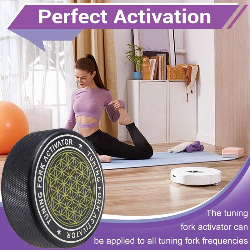 Kquepo Tuning Fork Activator, Creates Minimal Noise and Persistent Tone,