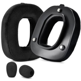 A50 Gen 4 Ear Pads and Microphone Foam, defean Replacement Cushion Compatible with Astro-A50 Gen 4, Gen 5 and Astro-A50X Headset, Upgraded High Density Noise Cancelling Foam