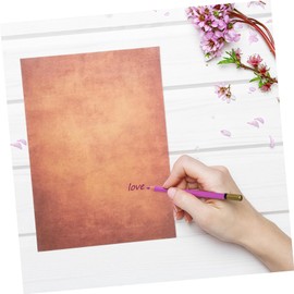 TEHAUX 100 Sheets Vintage Letter Writing Paper Pack Decorative Stationery for Invitations Notes Greeting Cards Smooth Texture for Practical Use