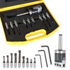 9Pcs Boring Head 2 Inch Carbide Boring Bar Set Milling