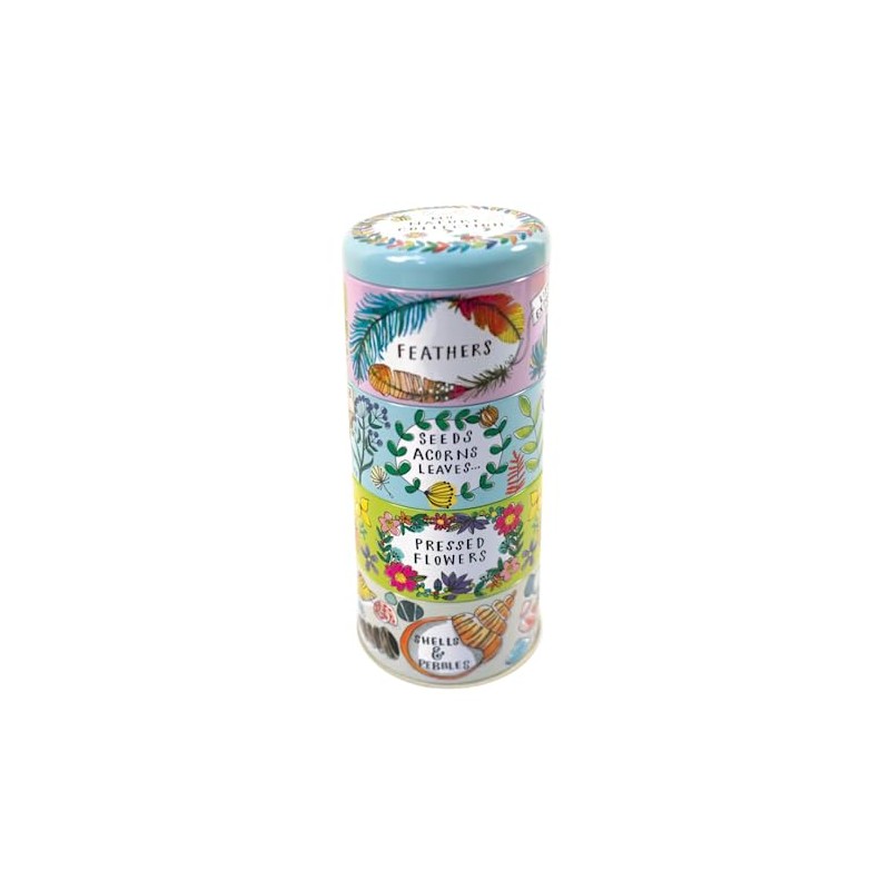 Rachel Ellen My Nature Collection Stackable Storage Tin