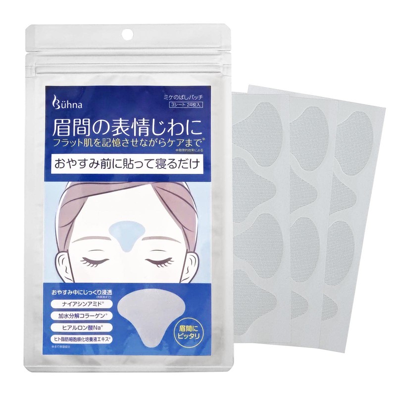 Como Life Behna Mikenobashi Patch, 24 Sheets (8 x 3