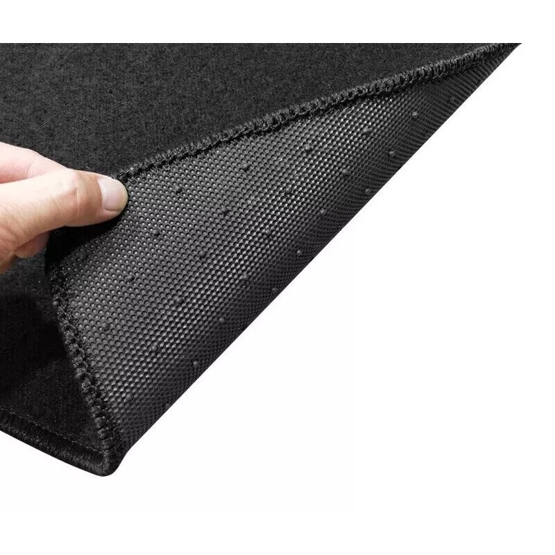 SDeelCase OE 4 Pcs Factory Fitment F&R Black Carpets Nylon