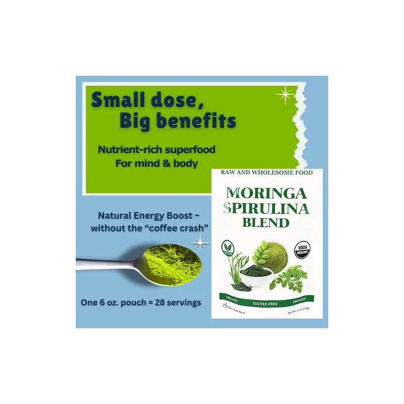 Cherie Sweet Heart - Mezcla Orgánica De Moringa Y Espirulina