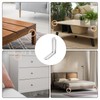 sourcing map Adjustable Corner Code, 4Pcs 48x48mm - Stainless Steel