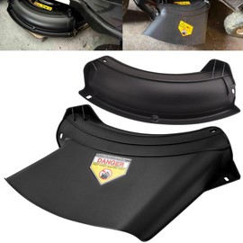 HTJYMY 731-13549 30″ Side Discharge Chute & 731-09312 19A30013 30″ Deck Mulch Plug Compatible with MTD Cub Cadet Craftsman Troy-Bilt E150, TB30R, R-140, R-110, CC30E Electric Mini Rider