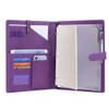 Wonderpool A4 PU Leather Portfolio Holder Ring File Document Case