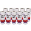 Perco 2 Line White Labels - 10 Sleeve, 60,000 Blank