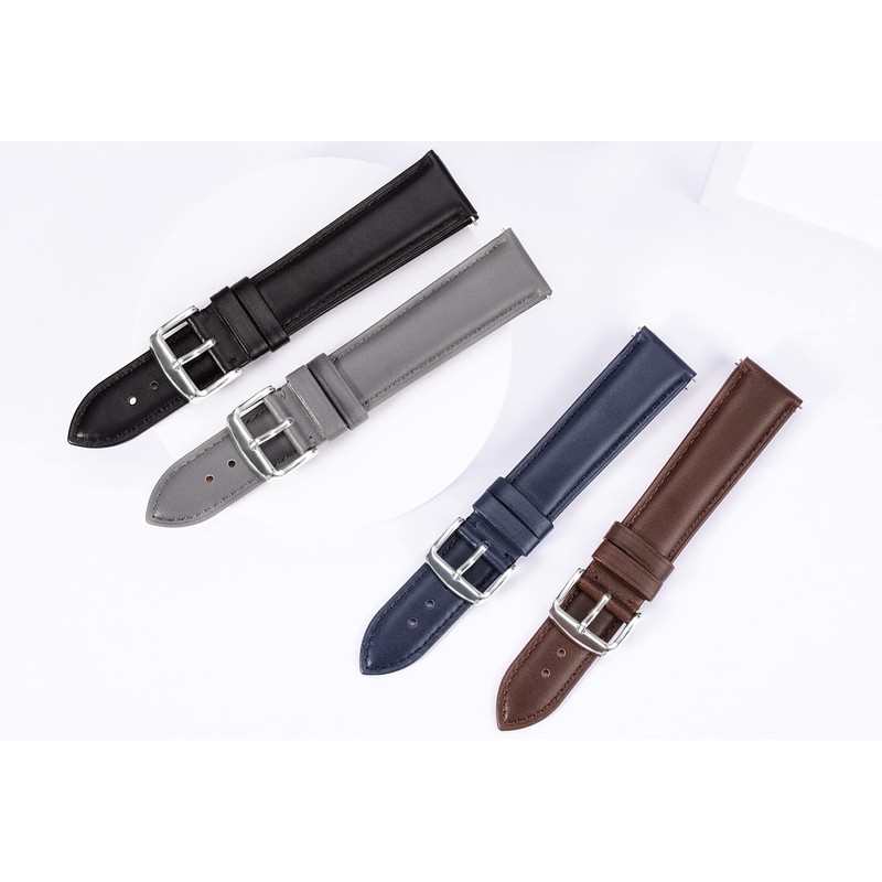 TStrap Watch Strap, Leather, Watch Band, Genuine Leather, Smartwatch Replacement