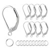 ALEXCRAFT 925 Sterling Silver Leverback French Earring Hooks Hypoallergenic Earring