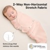 3-Pack Organic Baby Swaddle Sleep Sacks - Newborn Swaddle Sack,