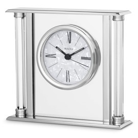 Bulova B2454 The Pearl Tabletop Clock
