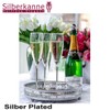 SILBERKANNE Champagne Flutes Set of 2 Hamburg Height 26 cm