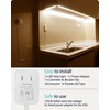 Under Cabinet Lights - Plug-in Motion Sensor LED Strip Lights
