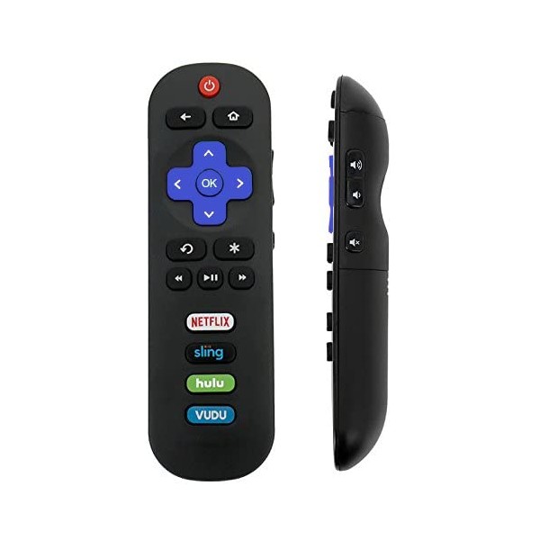 Replacement Remote for All TCL Roku TV with Sling, VUDU