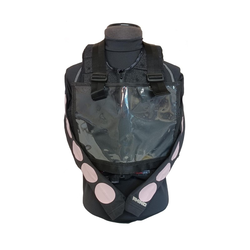 Treehouse Sporting Colours Competition Number Bib - Black