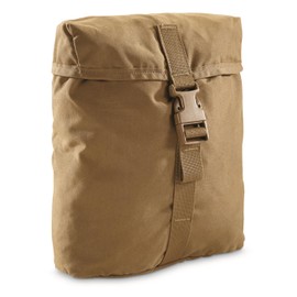 U.S. Military Surplus FILBE Sustainment Pouch, Used Coyote