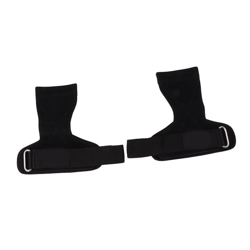 Pull Up Deadlift Straps Assist Wrist Padded Workout Power Lifting
