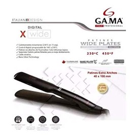 Plancha Alaciadora X Wide Digital Gama Italy                                                                                                          
