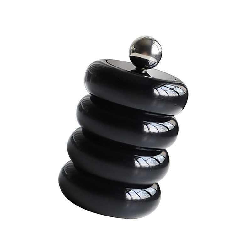 Hiraith Qtip Holder Nordic Style Desktop Dispenser Dustproof Storage Container