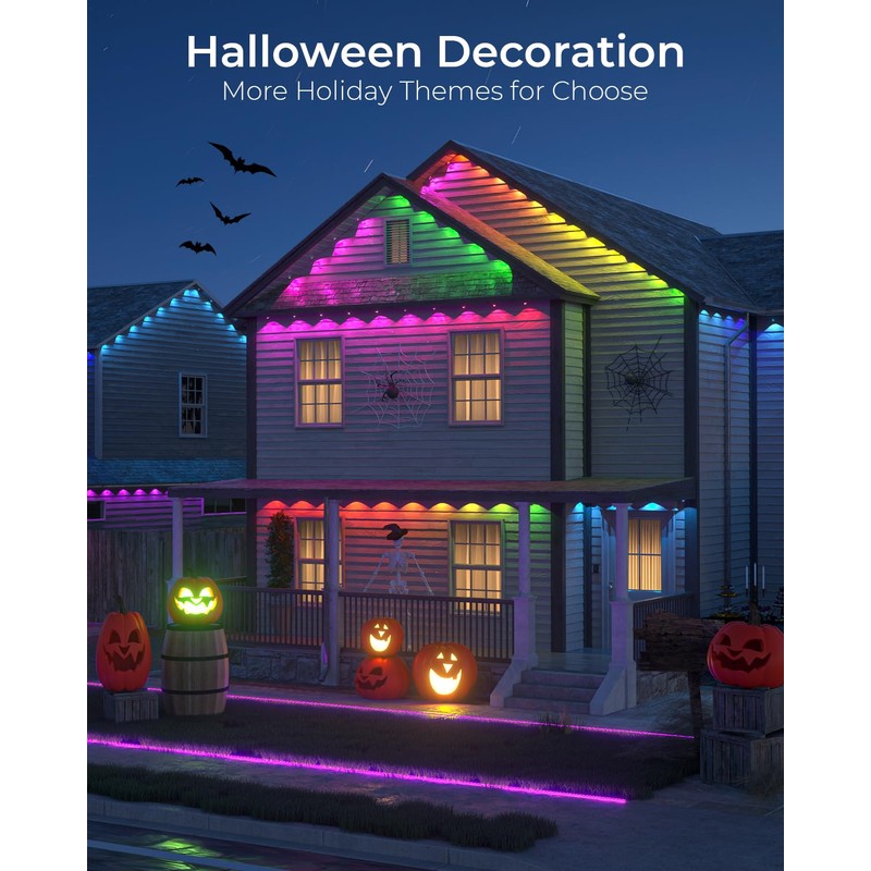 CINOTON Control Box only Permanent Outdoor Lights 50ft/100ft/150ft/ 200ft.